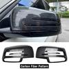 2pcs Replacement Carbon Fiber Pattern Rearview Side Mirror Cover Caps For Mercedes Benz W176 W246 W204 W212 W221 C117 X204 X156