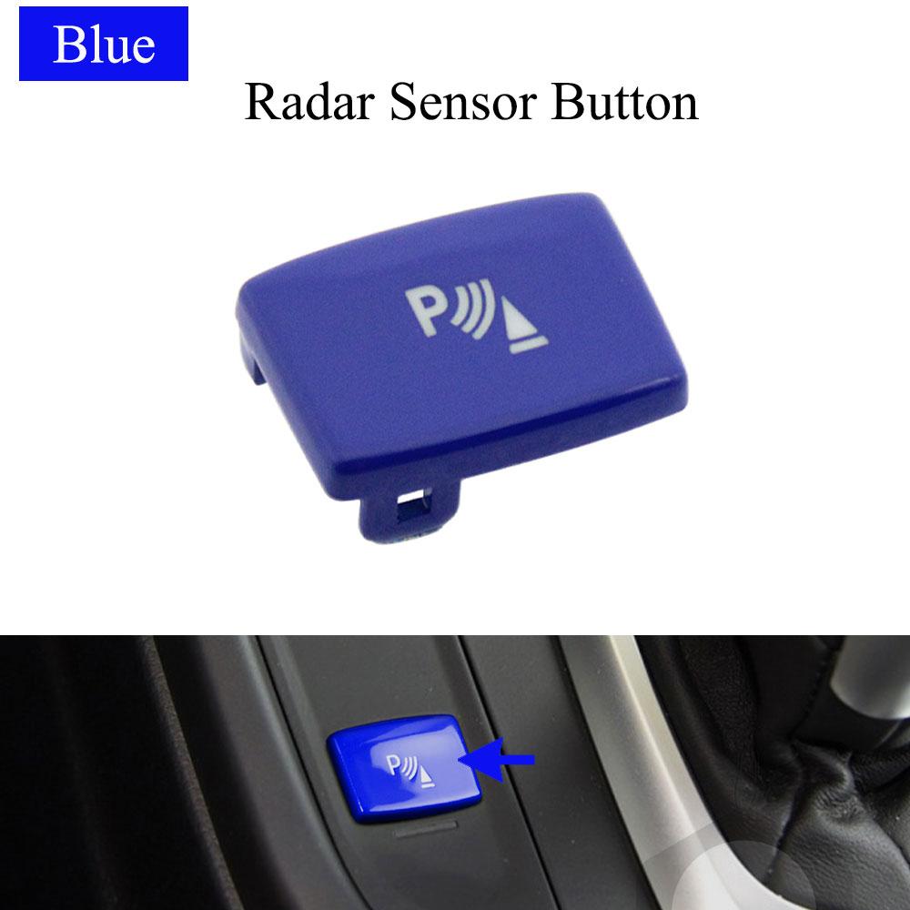 Black Red ESP Antislip Switch Sport ECO Button Radar Sensor Keys Cap For BMW 1 2 3 4 Series F20 F21 F22 F23 F30 F31 F34 F35 F32