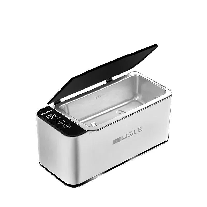

500ML Ultrasonic Cleaning Machine for Jewelry Glasses Watches High-Frequency Multifunctional Home Essential Deep Clean EU белый