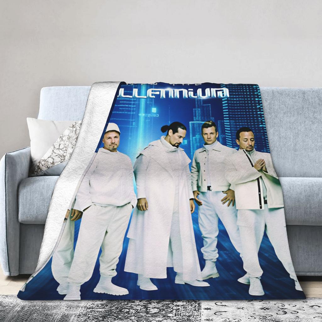 Coperta Backstreet Boys Qualità Super Morbida Coperta da Divano Inverno Viaggio Ufficio Soggiorno Copriletto Casual