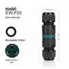 E-WeiChat Waterproof Screwless Quick Wire Splice Connector for Outdoor LED Lighting (2/3P)