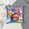 G-Gabbys Dollhouses Cartoon Pillowcases Merch Printed Cushion Cover  Pillow Covers Living Room Decor Zipper Multi-Size