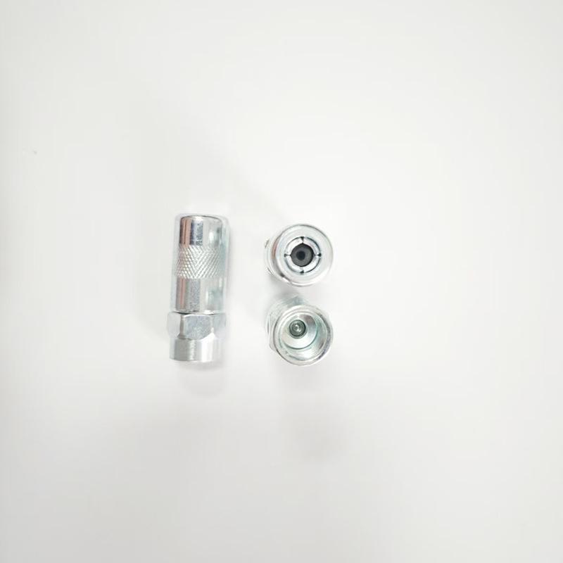 Flat-Head High-Pressure Oil Nozzle & Grease Gun Connector