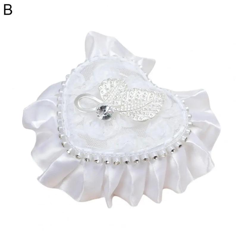 Practical Creative Ring Case Lightweight Pillow Hand Holding Create Atmosphere Lace Box