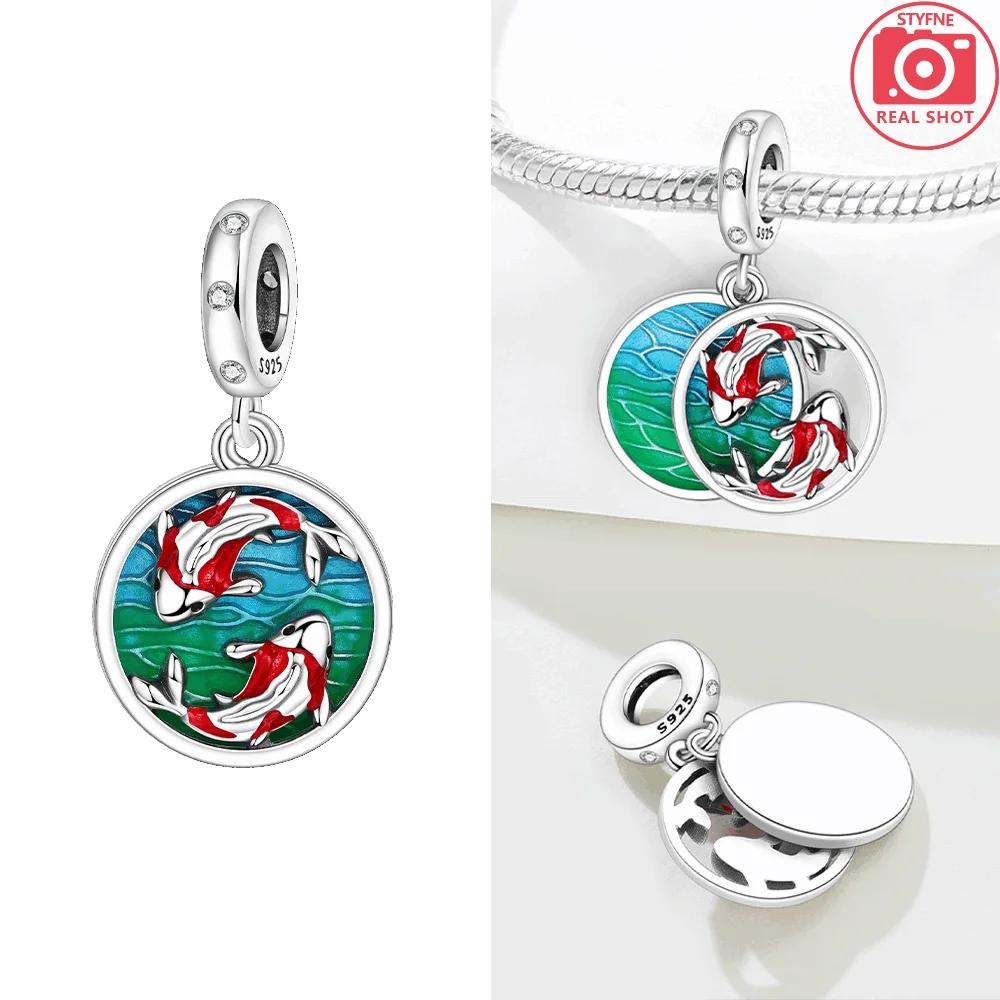 Bowling Ball Original Copper Pendant Globe Table Tennis Travel Airplane Pendant Beads Fit Bracelet Women Jewelry Making Gift