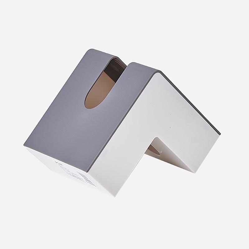 1PC Paper Holder High-value Tissue Creative Box Simple Creative Modern L-shaped Nordic Japanese Instagram 13.5x8x5cm