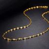 Stainless Steel Necklaces for Women Gold Color Link Chain Choker Delicate Simple Necklace Friends Gift  Wholesale