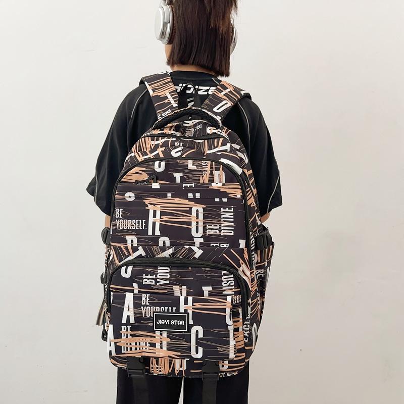 Рюкзак для пары с буквенным принтом — фото 4