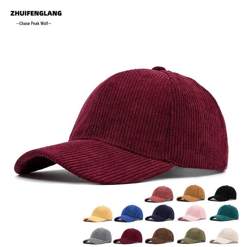 Unisex Autumn/Winter Classic Plaid Baseball Cap - Hard Top Duckbill Sun Hat