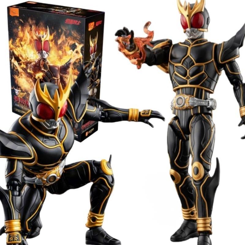 Bloks Kamen Rider Action Figures Toy Kuuga Shin Kamen Rider Classic Collection Version Motorcycle Assembly Model Kit Gifts