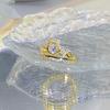 Personalized European and American Crown Rings  Diamond Set Couple Accessories Creative Accessories Rings