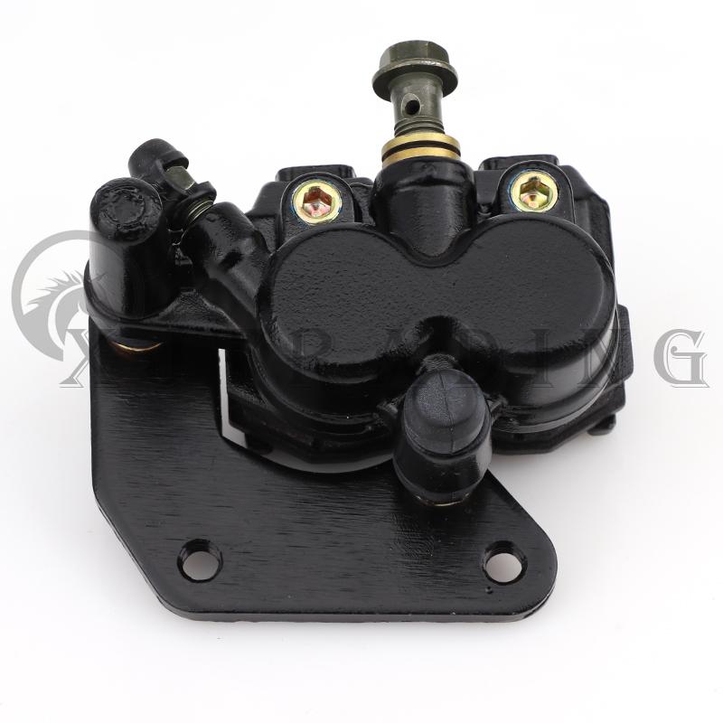 Left / Right Rear Disc Hydraulic Brake Caliper Assembly for Motorcycle 100cc 110cc 125CC Engine Rear Hand Brake Cylinder Motors Left