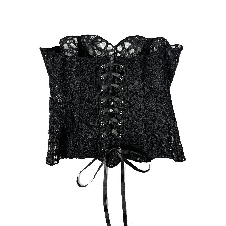 Fashion Sexy Hollow Fishbone Bra Niche Design Strapless Tube Top Party Clubwear Matching Hot Girl