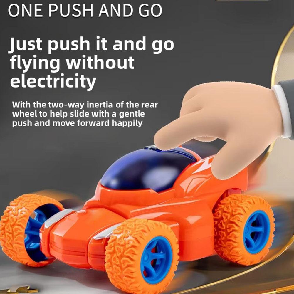 Hot Toys Car Truck Four-wheel Drive Vehicle Stunt Dump Car Inertia Car Toy Dinosaur Pull Back Ideal Gift for Christmas