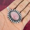Rose Quartz Jewelry, 925 Solid Sterling Silver Pendant Handmade Gemstone Jewelry, Gifts For Wife Brand New Pendant