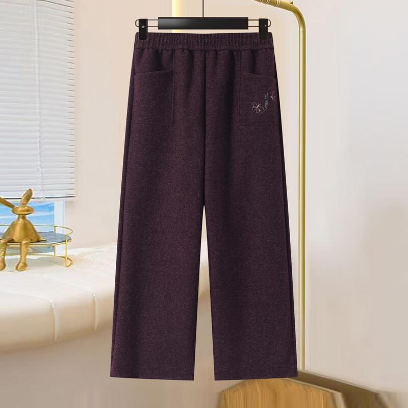 Xiaofu Women's Spring Straight Leg Casual Pants