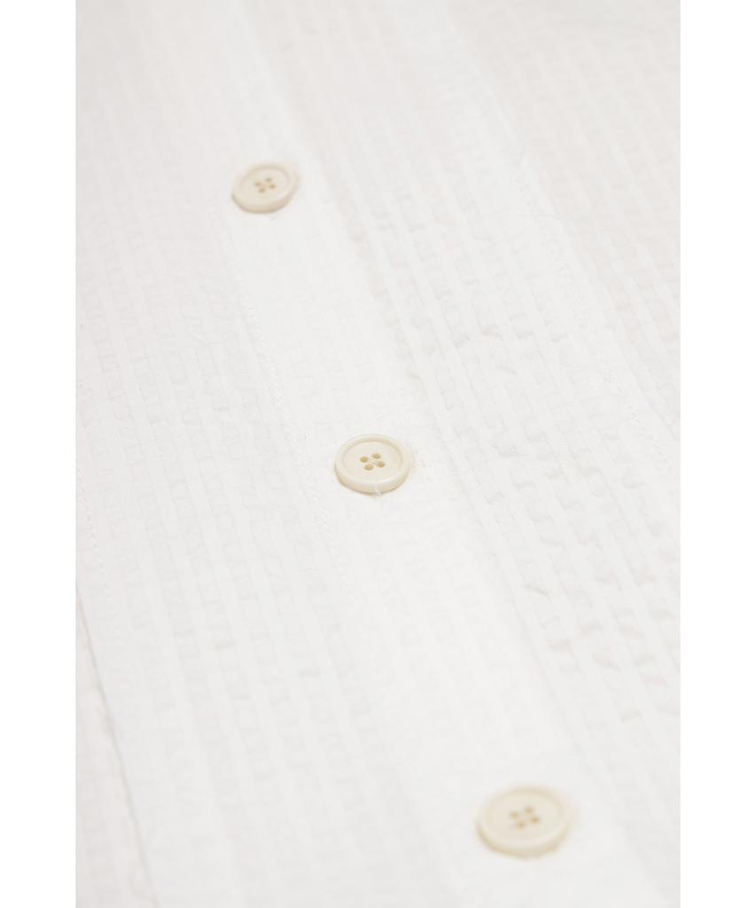 RECODE Seersucker Volume Dress Rqdam26546Ivx
