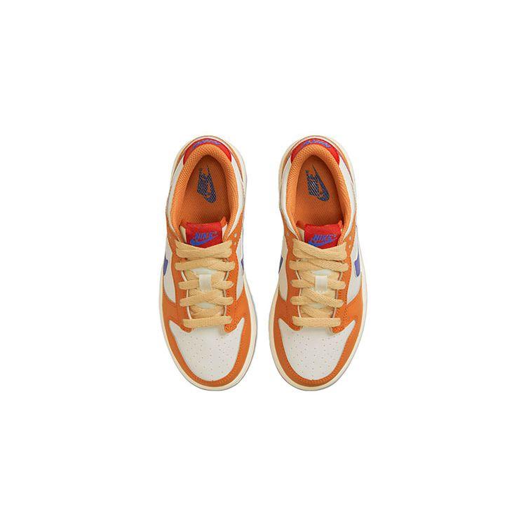 Nike Dunk Low PS Hot Curry Kids Sneakers Orange Sail University-Red DH9756-101