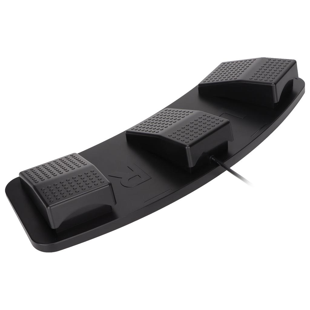 USB Triple Foot Switch Pedal Multifunctional Ergonomic Triple Foot Switch Pedal for Playing Games Factory Testing