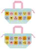 Skater Lunch Bag with Animal New Made in Children's Drawstring, Crossing Horizons, Japan, KB7-A