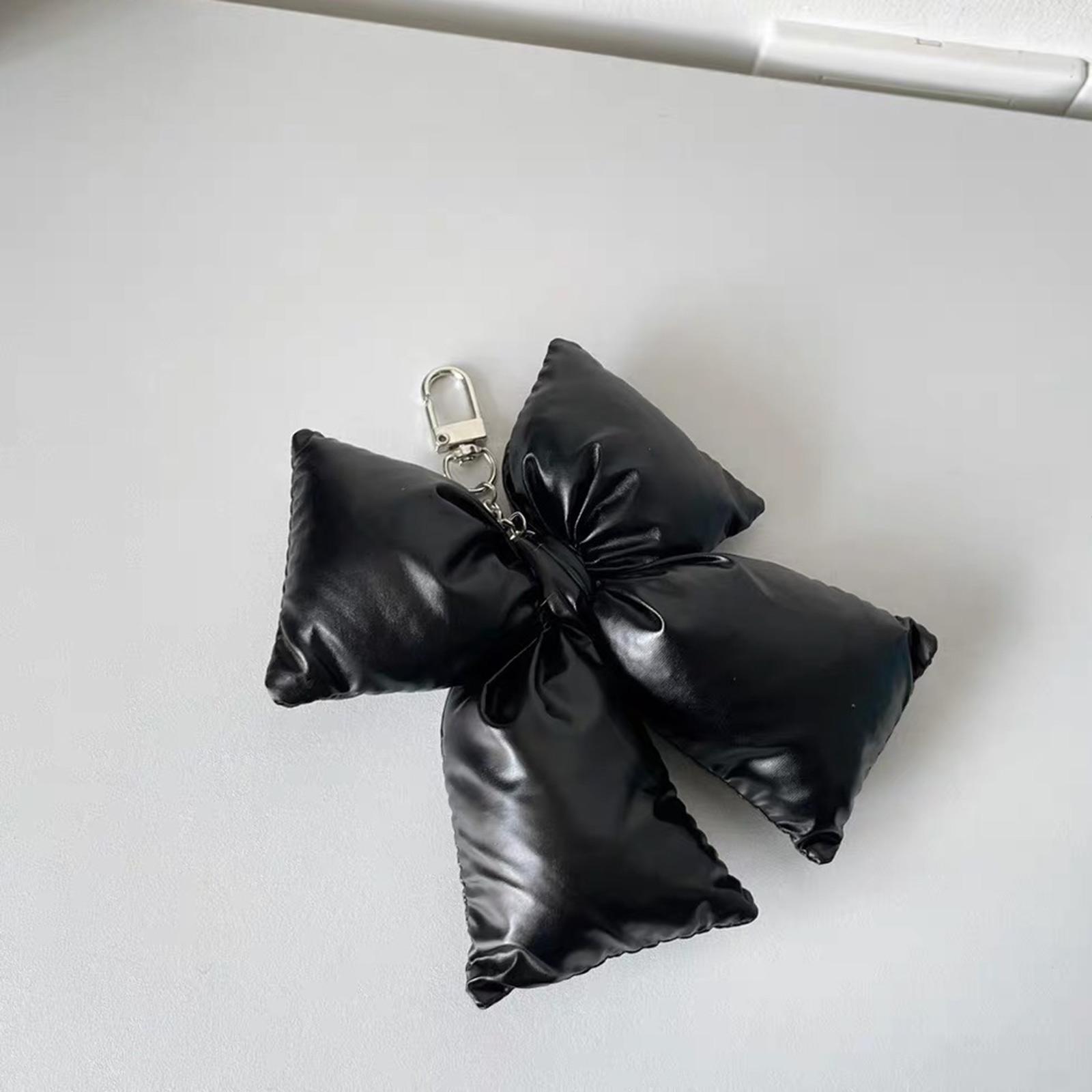 Стильный брелок для ключей с бантом — фото 5