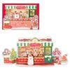 Hallmark Pop-Up 3D Christmas Card Christmas Sweets Shop with Samoyed Dog Foil-Stamped Die-Cut Holiday Greeting Card 856069