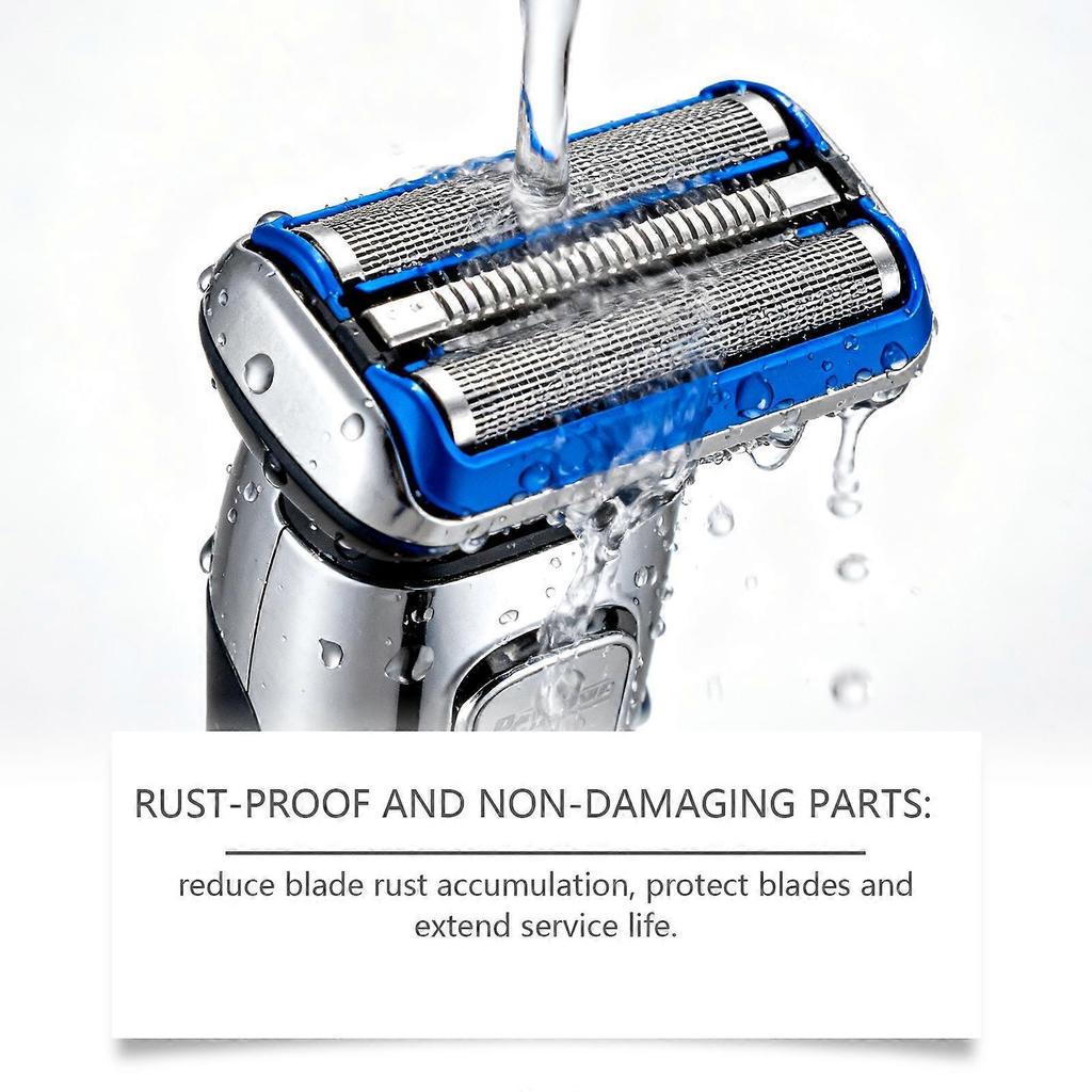 Mens Electric Razor Cleaner Spray Blade Decontaminant, Lubrication & Daily Maintenance (Travel Size)