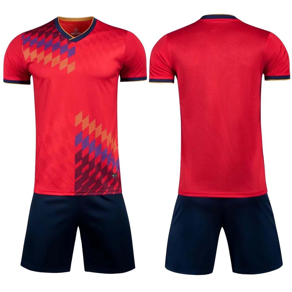 Wholesale children's football uniforms, running uniforms, children's sportswear, badminton uniforms, and ping uniforms are printed.