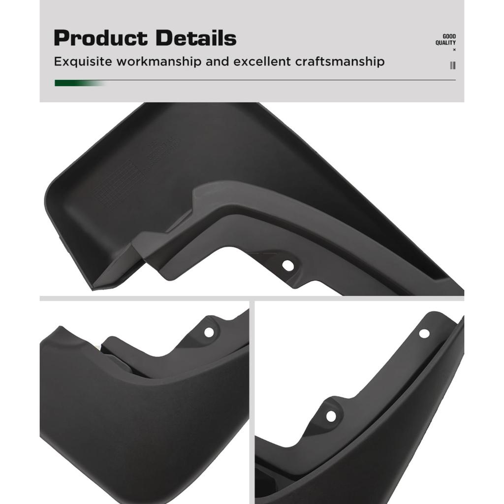 4PCS Car Mud Flaps Splash Guards Mudguards Car Mud Flaps Compatible with Land Rover Discovery 5 2021 2022 2023