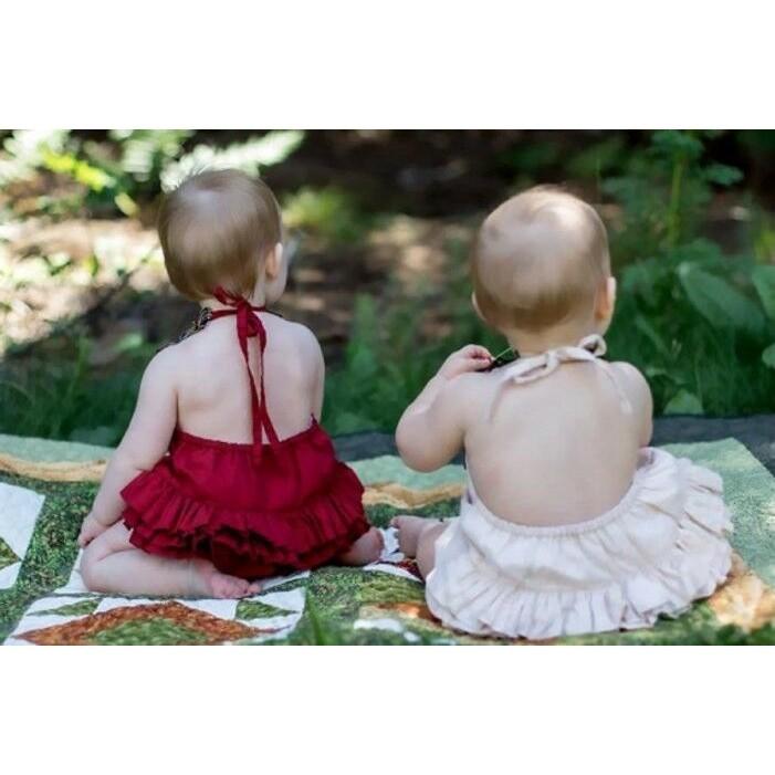 Adorable Toddler Baby Girl Flower Backless Romper Jumpsuit With Timeless Design