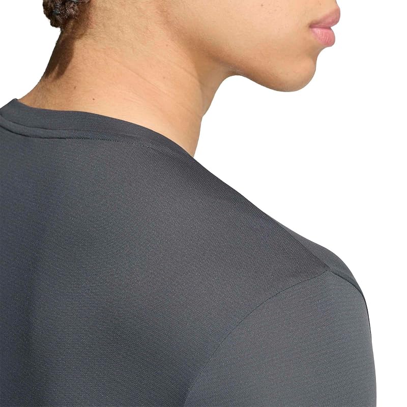 [Adidas] Running Shirt Essentials T-Shirt Men's P6147 Carbon (KG3190) L
