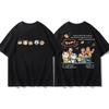 Disfraz Juguetón de Doraemon para Adultos y Niños Divertido Unisex Estampado Camiseta de Algodón Nicho Peculiar de Moda Media Manga