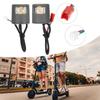 Indicador de Direção LED de Alta Visibilidade Para Scooter Elétrica 2ª Geração Guidão Frontal Design Estável Resistente a Impactos