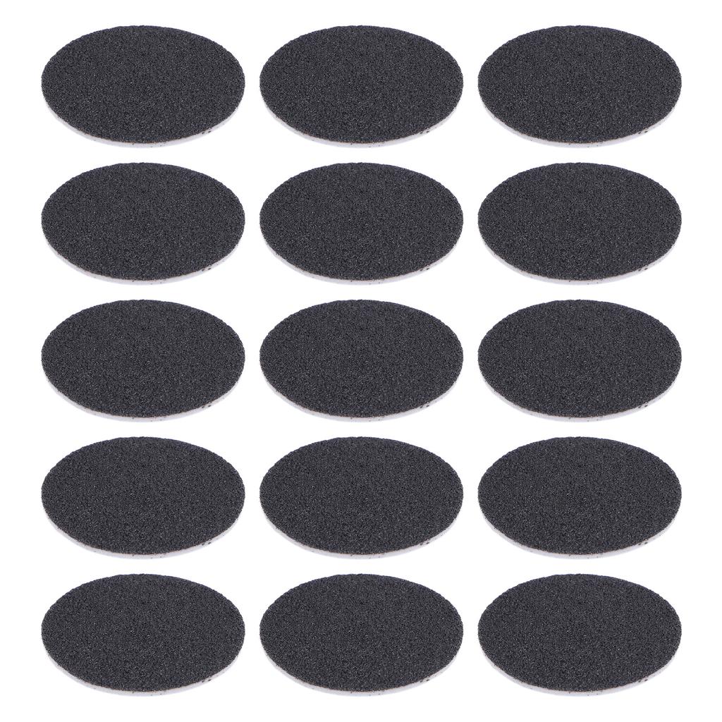 60pcs 44mm Diameter Foot Grinder Disposable Sandpaper Discs Sandpaper Pad Replacement for Electric Foot File
