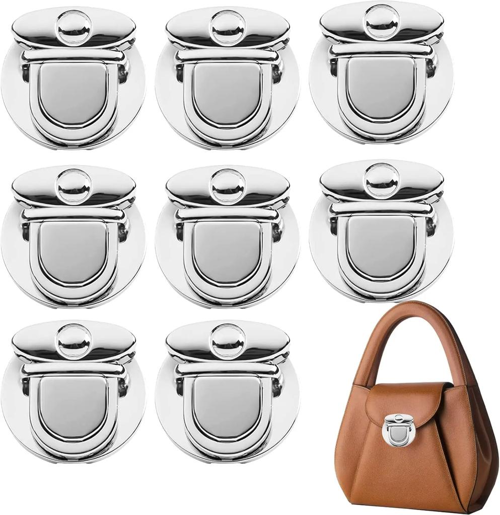 5/10pcs Metal Locks Bag Clasp Catch Buckles for Handbags Purse Tote Closures Snap Clasps DIY Craft Hardware Case Bag Accessories