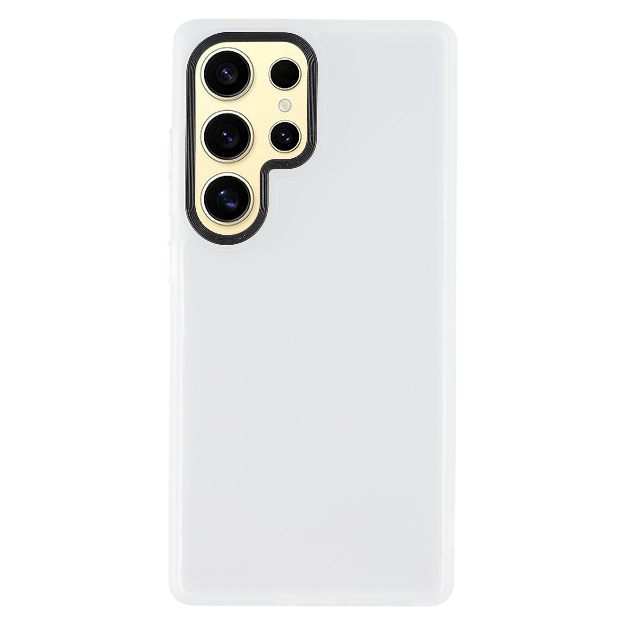 

For Samsung Galaxy S25 Ultra Case Skin Touch Matte Anti-Scratch PC + TPU Phone Back Cover E