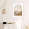 Abstract Boho Mountain Face Line Geometry Wall Art Picture Minimalist Canvas Painting Print Poster ForLiving Room Interior Decor