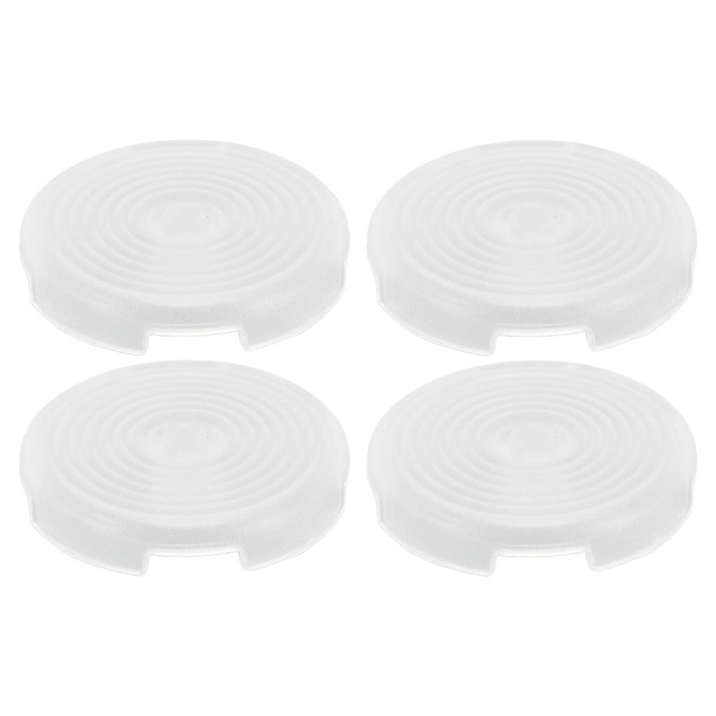 18pcs Joystick Replacement Caps 25.3mm Diameter Mechanical Button Caps Gaming Button Caps Covers Transparent