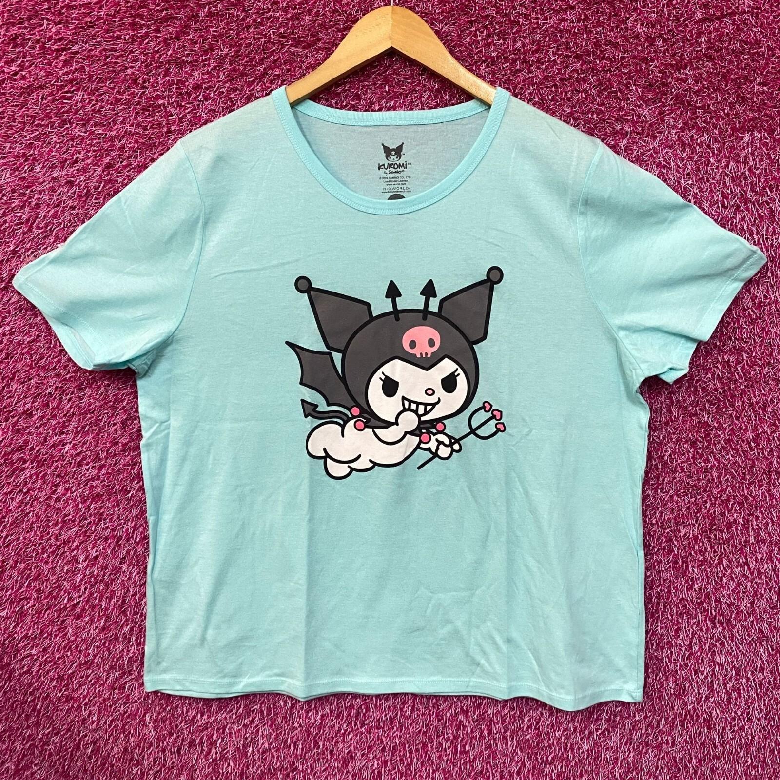 Футболка с графическим дизайном Kuromi Sanrio XL