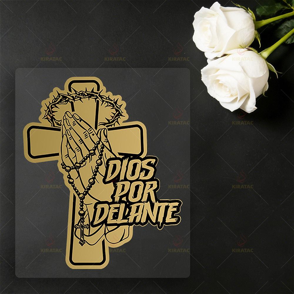 1pc God Light My Way Car Sticker Waterproof for Car Windows Trunk Door Motomike Fairing Fuel Tank Scooter Universal Vinyl Decals