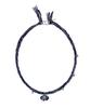 Nff Braided Charm Necklace-Blue
