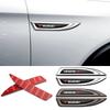 2 Stück 3D Metall Auto Kotflügel Seitenflügel Klinge Abzeichen Emblem Aufkleber für Samurai Grand Vitara Baleno SX4 Swift Jimny IGNIS ALTO