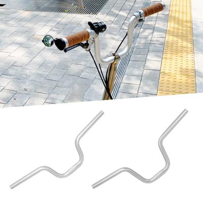 Ultralight Bicycle Handlebar Good Toughness Aluminum Alloy Shock Absorption U-shaped Handlebar Bike Part