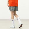 Vans Black And White Checkerboard Print Woven Casual Shorts Women Shorts VN0A5DTQ705