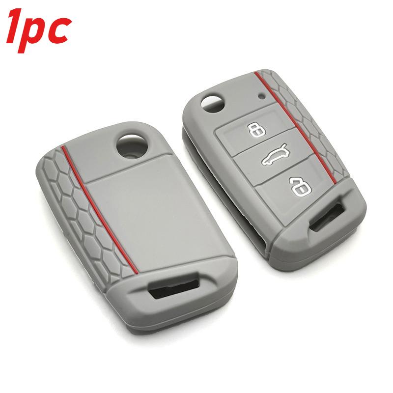 Key case cover For T-Cross golf 7 GTI T-Roc touran Tiguan Rapid Octavia kodiaq Fabia Ibiza leon Ateca Arona