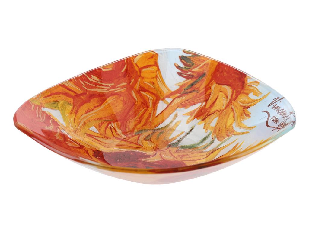 Miseczka Dekoracyjna Van Gogh Słoneczniki Porcelana Sztuka Prezent