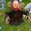 Motion Activated Swinging Horror Decor Voice Sensor Halloween Props Scary Inserted Outdoor Terrifying Hallowmas Ornaments