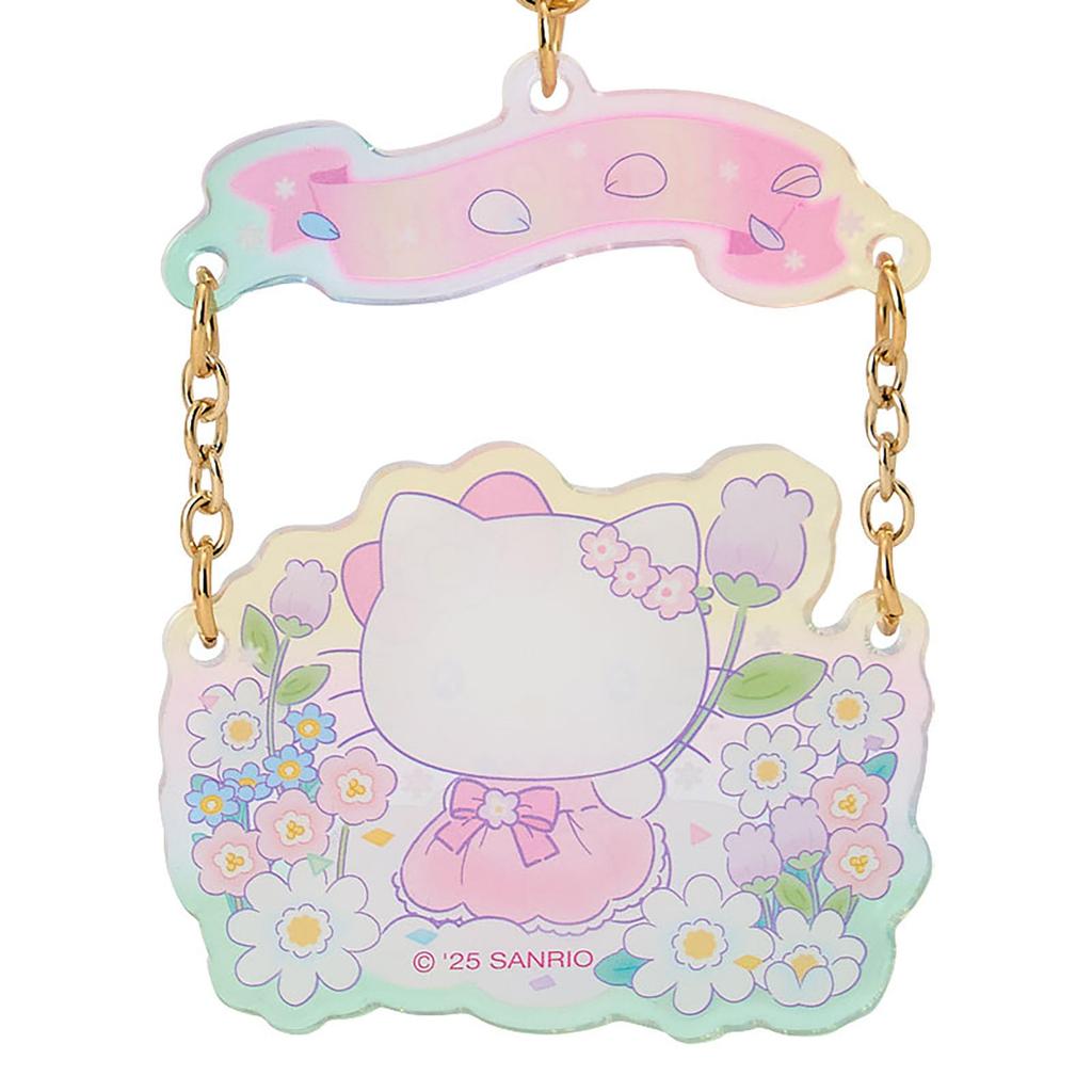 Sanrio Hello Kitty Acrylic Keychain Is the Exciting 561487 (Everyone Star! Design)