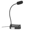Computer Microphone USB RGB Light Adjustable Gooseneck Noise Reduction 360 Degrees USB Microphone for Gaming Meeting