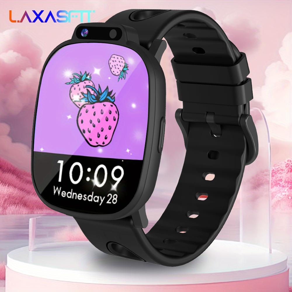 

LAXASFIT Children s Smartwatch 1.88inch HD Display Photo Album Watch Faces Educational Fun Games Alarm Reminders Boys and Girls